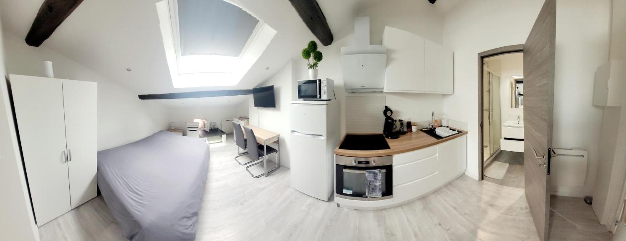 Beau Studio Centre Ville Paul Bert Valence  Rum bild